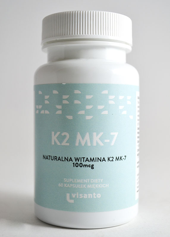 Visanto Zięba Vitamin K 2 Mk 7 100 Mcg Kości 7312568166