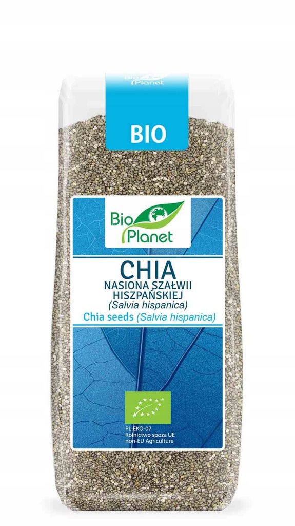 CHIA - NASIONA SZAŁWII HISZPAŃSKIEJ BIO 200 g - BIO PLANET