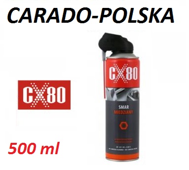 CX-80 SMAR MIEDZIANY 500ML DUO SPRAY