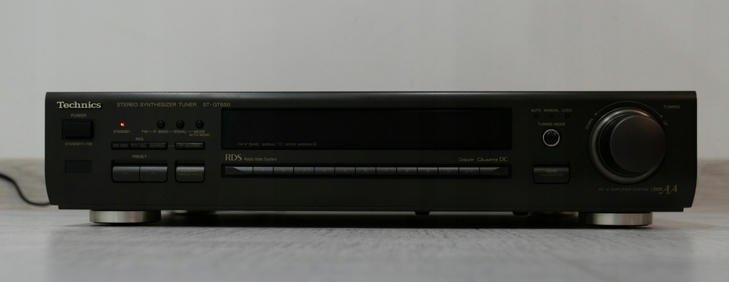 ST-GT650 Technics Stereo Tuner Radio RDS