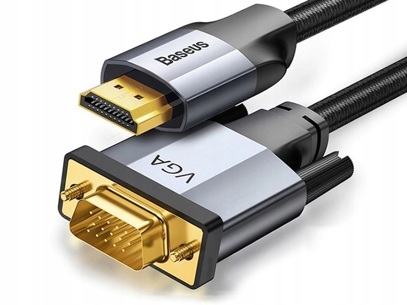 Купить АДАПТЕР BASEUS КАБЕЛЬ HDMI-VGA D-SUB FULL HD, 2 М: отзывы, фото, характеристики в интерне-магазине Aredi.ru