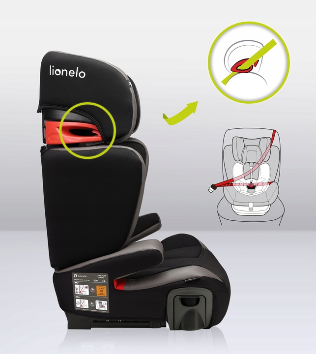 Купить АВТОКРЕСЛО LIONELO HUGO ISOFIX 15-36 КГ: отзывы, фото, характеристики в интерне-магазине Aredi.ru