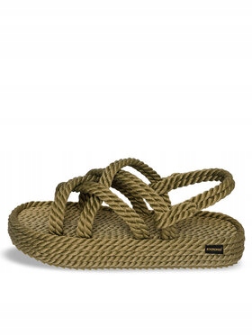 bohonomad Sandały Bodrum Platform BOD.0011.PRS Khaki