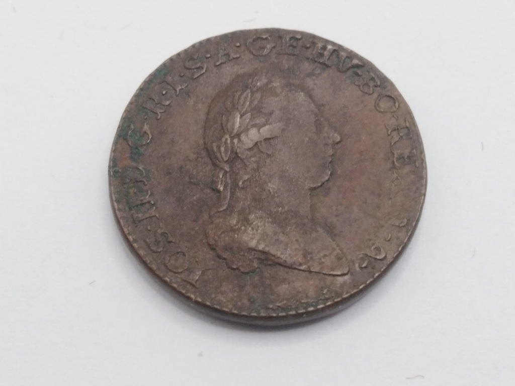 Moneta 1 kreuzer 1782 Austria