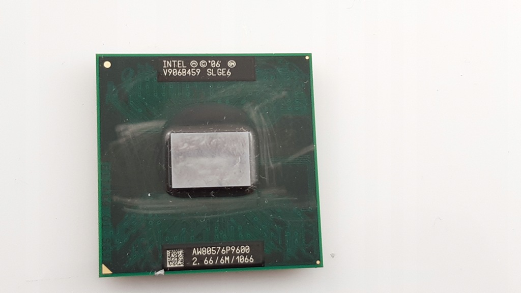 Intel Core 2 duo P9600 2x2.66GHz 1066Mhz FSB 6MB