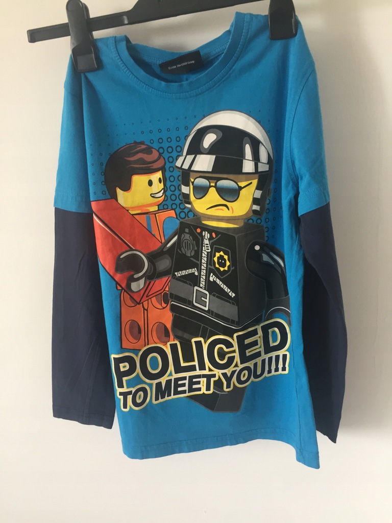 LEGO 9 lat Bluzka bluza long sleeve super stan