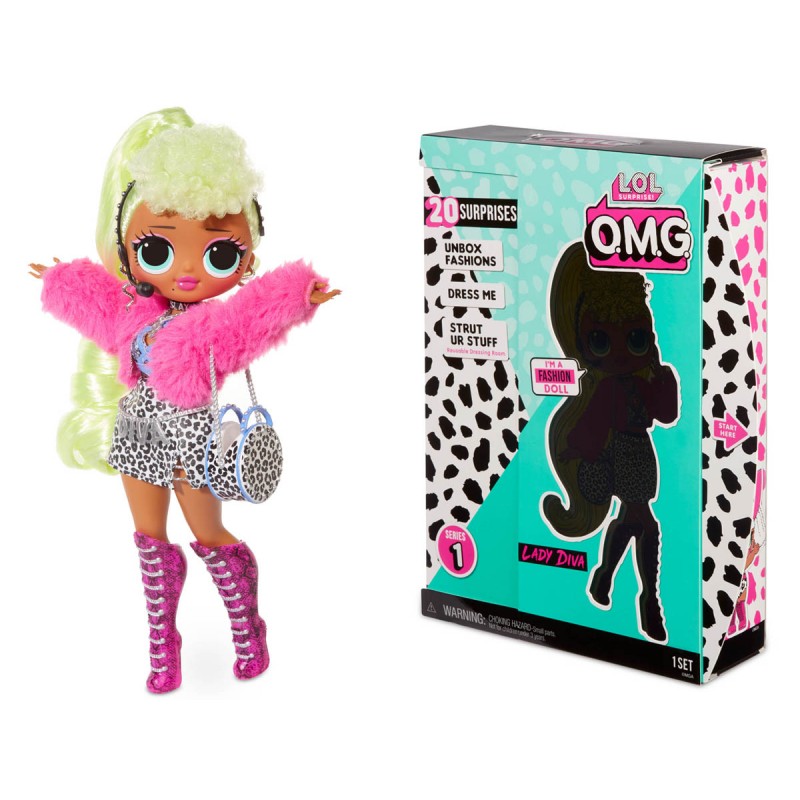 lol surprise omg lady diva