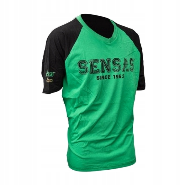 Sensas T-Shirt Vert Noir L