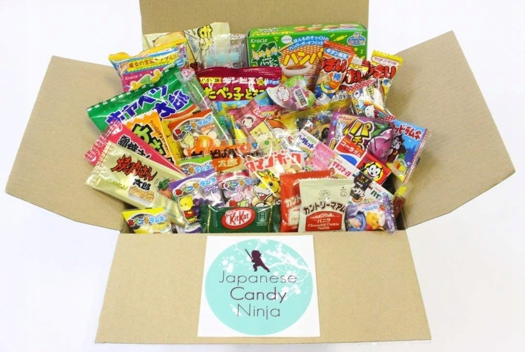 MEGA ZESTAW oryginalnych słodyczy z Japonii Japanese Candy Ninja 37 szt.