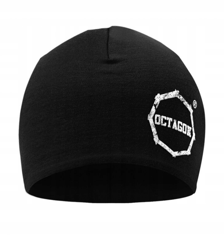 Czapka zimowa Octagon Small Logo Smash black czarny rozmiar uniwersalny