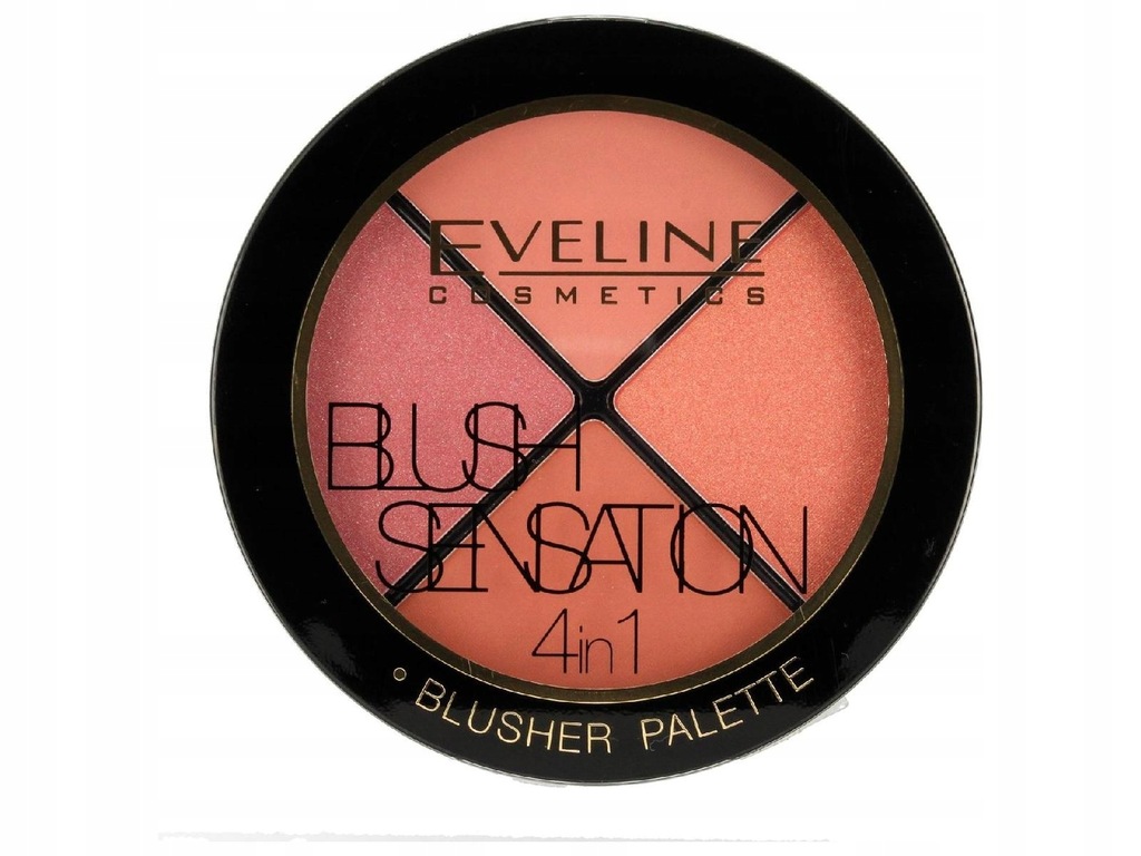 Eveline Blush Sensation 4in1 Zestaw róży do 12g