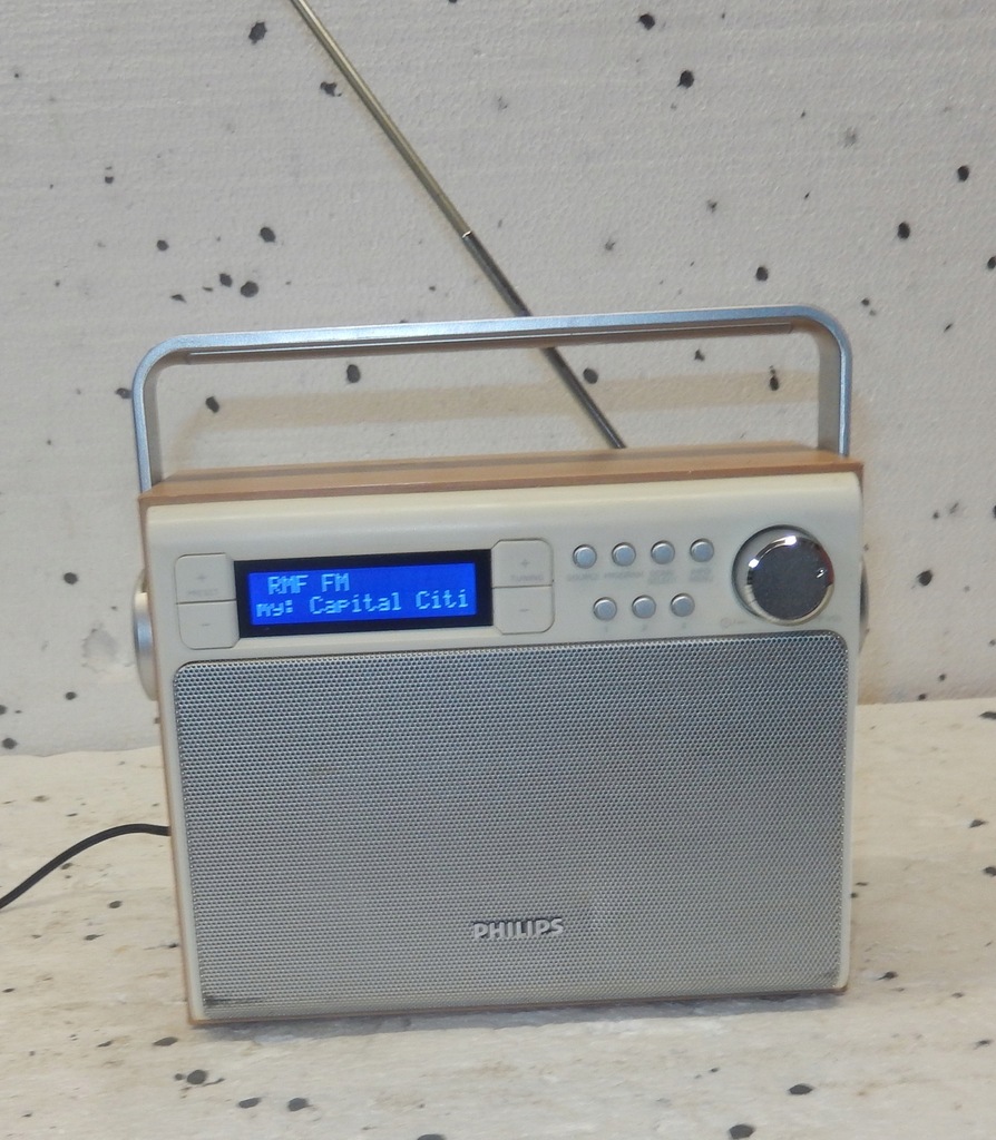 Radio sieciowobateryjne DAB+, FM Philips AE5020/12 14416648258 oficjalne archiwum Allegro