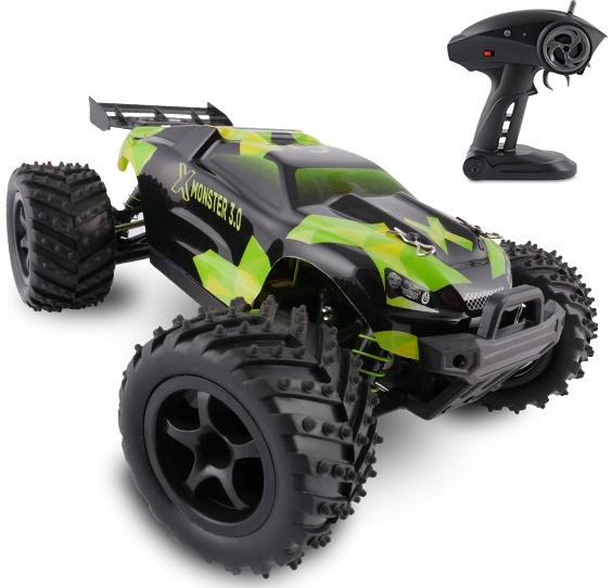 AUTO ZDALNIE STEROWANE OVERMAX MONSTER 45KM/H RC