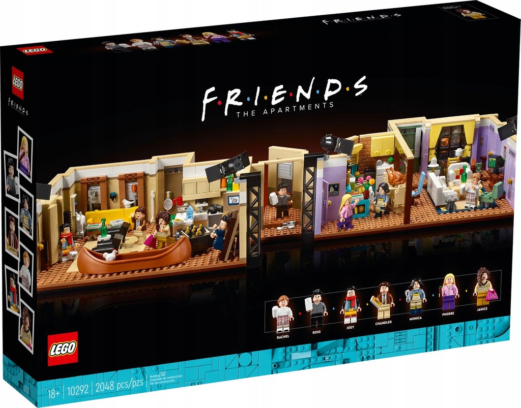 LEGO 10292 Creator Expert Mieszkania z serialu Przyjaciele
