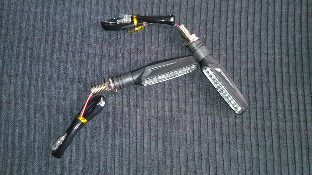 Migacze motocyklowe kierunkowskazy 2szt