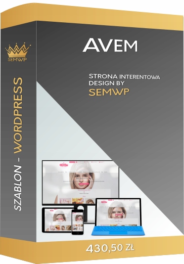 Szablon CMS WordPress Strona Internetowa Avem