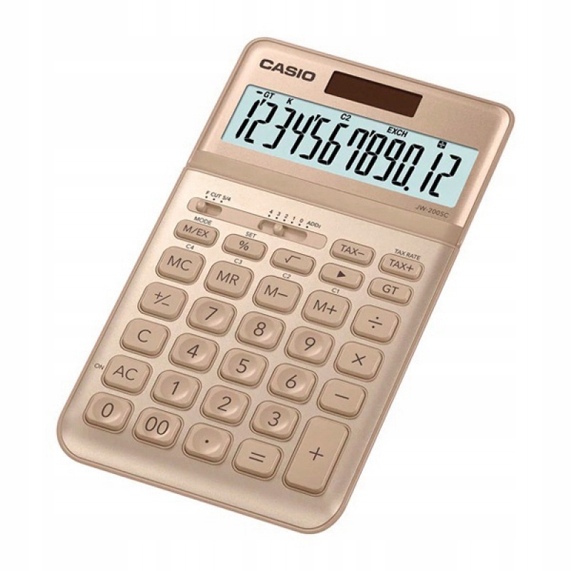 Kalkulator biurowy JW-200SC-GD BOX 12-cyfrowy