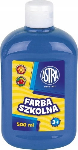 Farba Szkolna Astra 500 ml - Niebieska