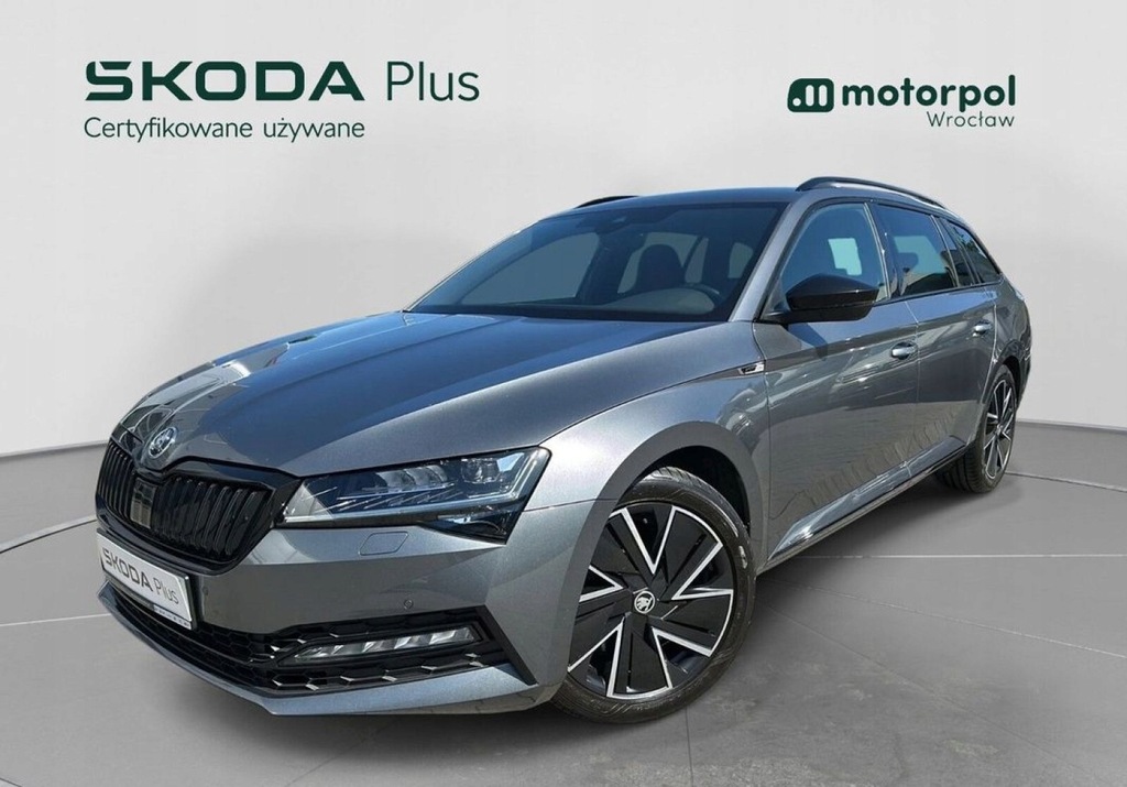 Skoda Superb Sportline 4X4, VAT 23, Hak, Fotel z pamiecia, ACC, Wirtualna