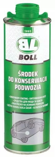 ŚRODEK DO KONSERWACJI PODWOZIA BOLL 1L CZARNY POD PISTOLET MASA BITUMICZNO-