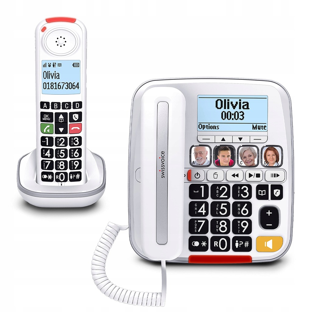 Telefon przewodowy Swissvoice ATL1424027