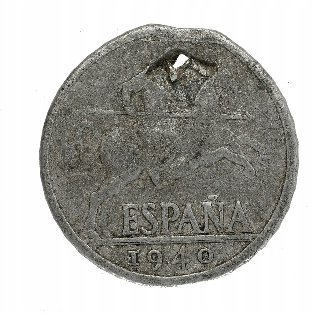 Hiszpania - 10 centimos 1940 r,