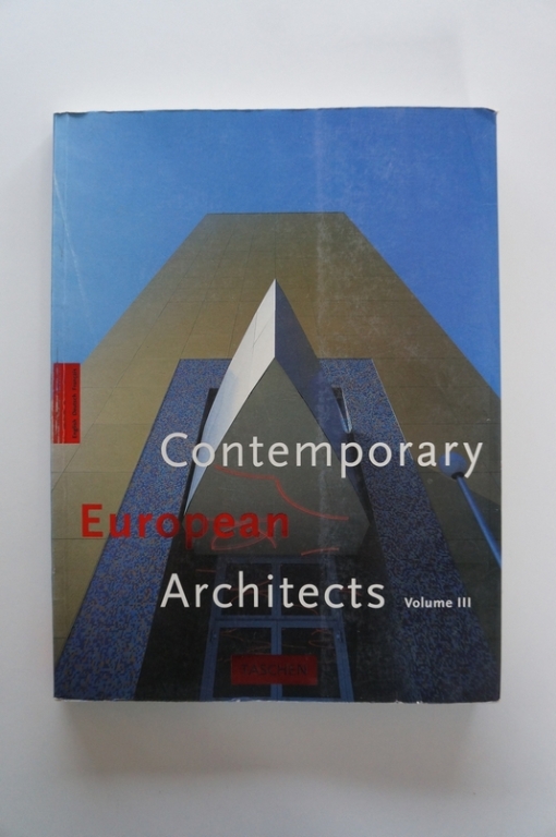 Album Contemporary European Architects 3 - Taschen