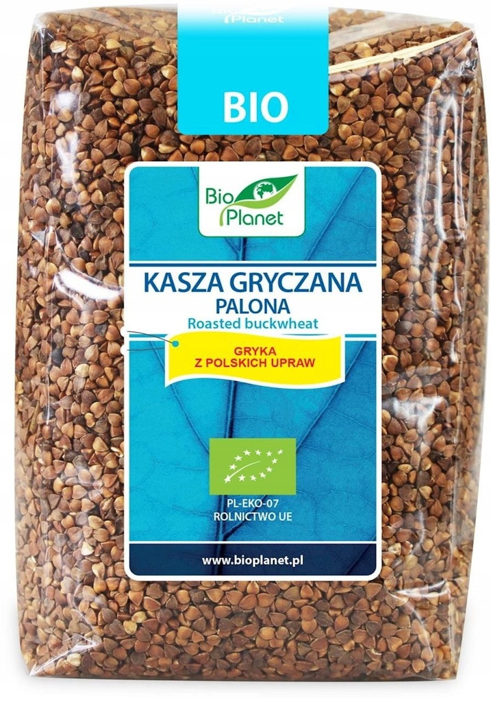 Kasza gryczana palona BIO 1 kg - Bio Planet