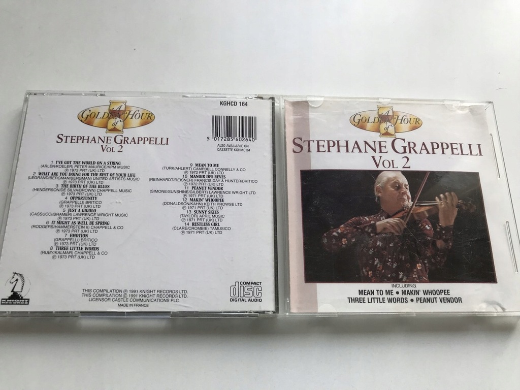 CD Stephane Grappelli STAN 4+/6