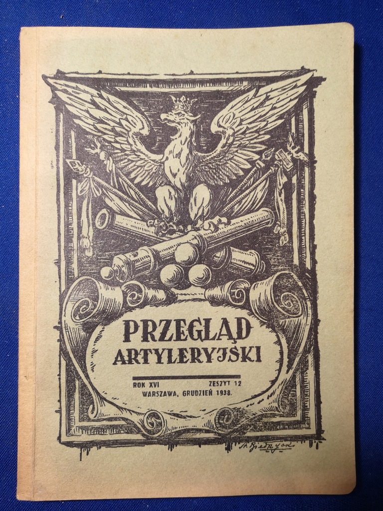 PRZEGLĄD ARTYLERYJSKI 1938 Gembarzewski Łączność