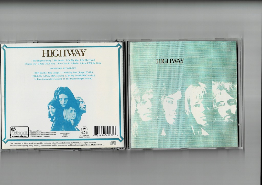 FREE Highway CD 2002 Island Remastered NM- Okazja