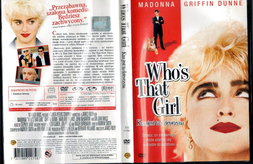 Who's that girl Kim jest ta dziewczyna DVD Napisy PL Madonna