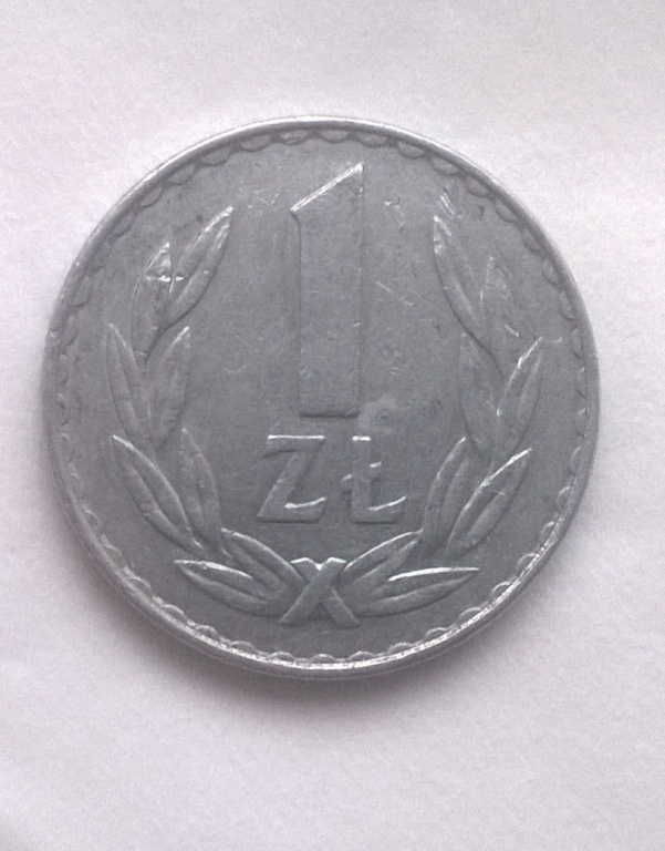 1 złoty 1977 rok