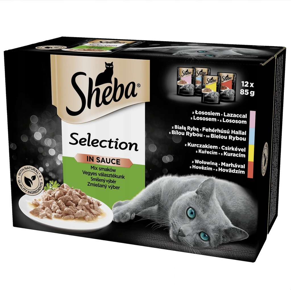 Sheba Sauce Selection Mix 12x85g