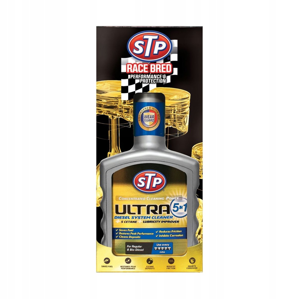 STP Ultra 5 in 1 400ml dodatek do oleju napędowego