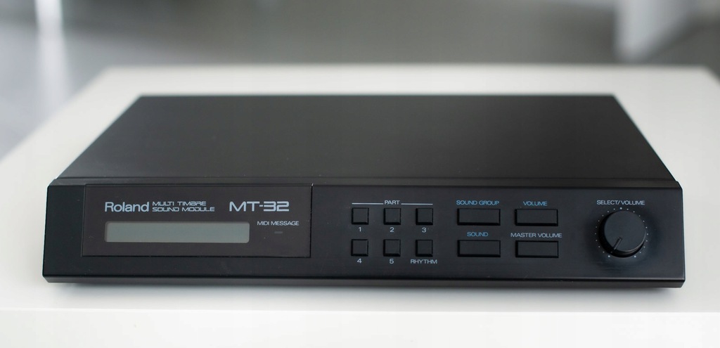 ROLAND MT-32 muzyka PC DOS GRY MIDI unikat klasyk