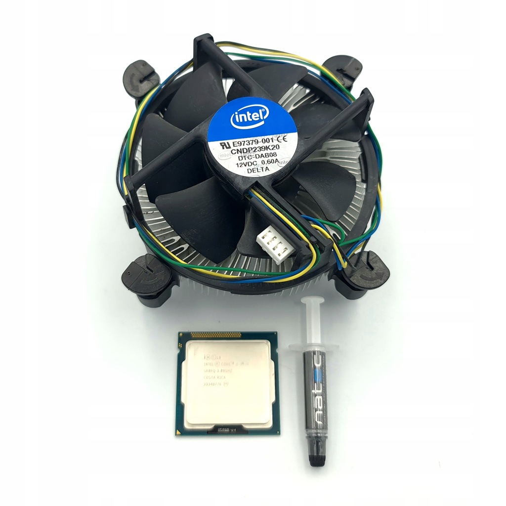 Testowany procesor Intel Core i5-3330 4 x 3 GHz + chłodzenie + pasta GW