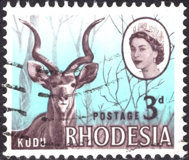 kol.bryt.Rhodesia QEII 3 d.