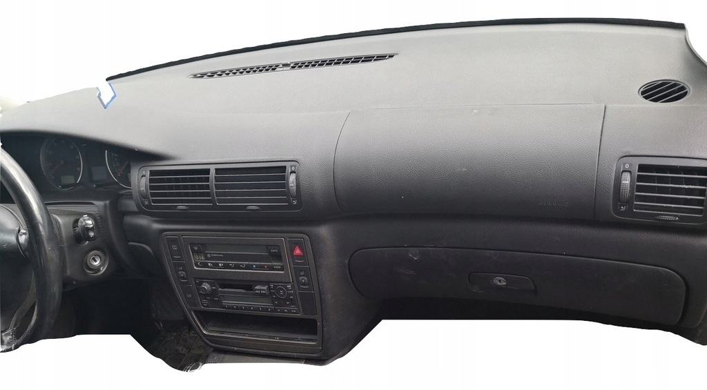 VW PASSAT B5 FL PULPIT KONSOLA CZARNA SZARA ZASLEP