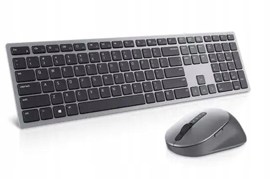 Dell Premier Multi-Device Keyboard and Mouse KM7321W Wireless, Batteries in