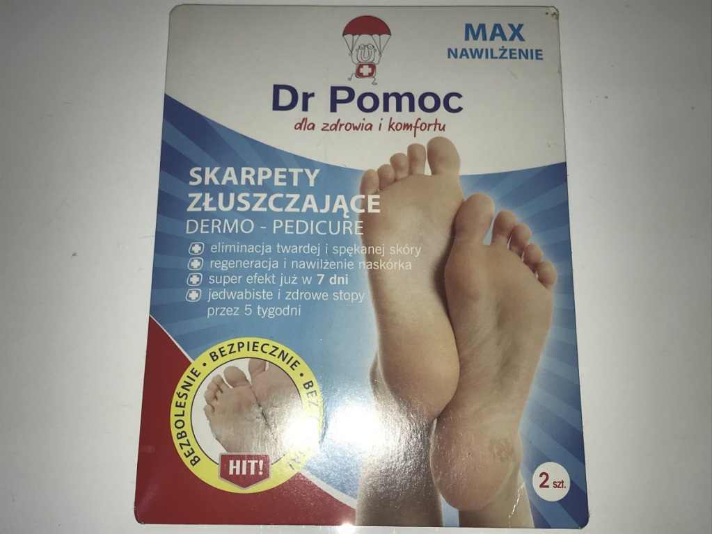 Skarpety złuszczające - dermo-pedicure