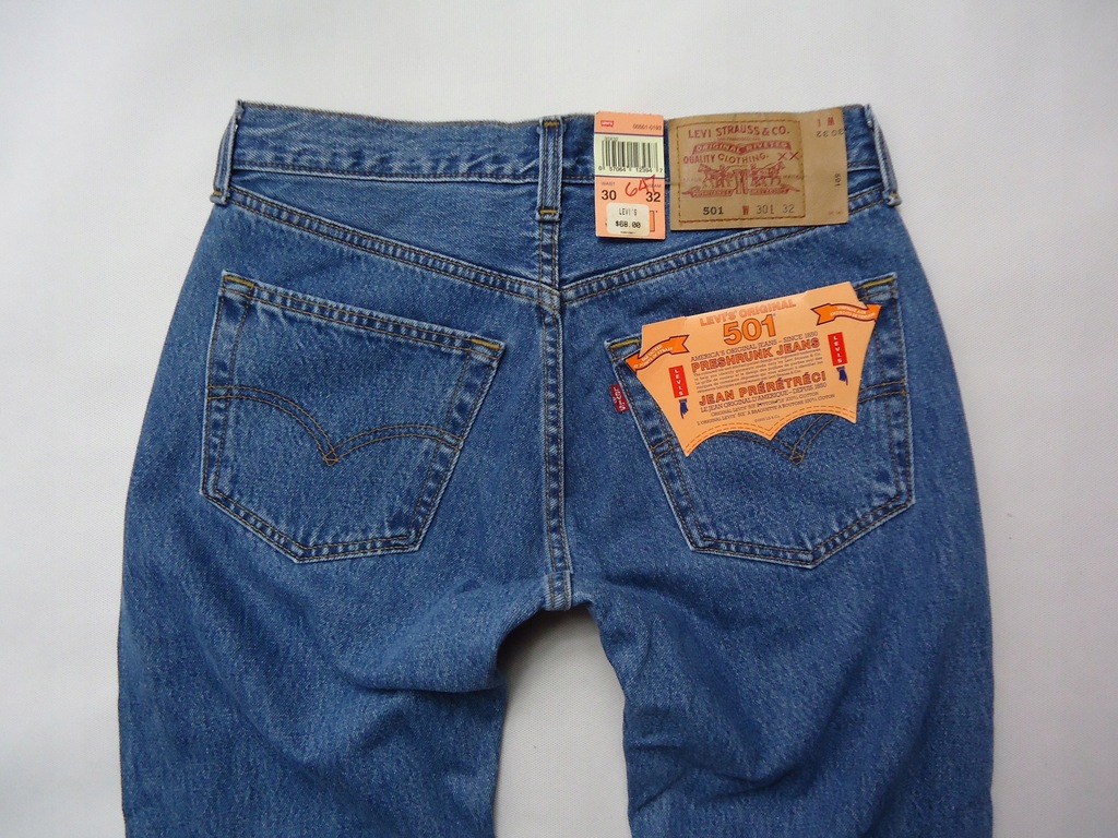 Spodnie 501 Levis Levi's W30 L32 30/32 klasyczne