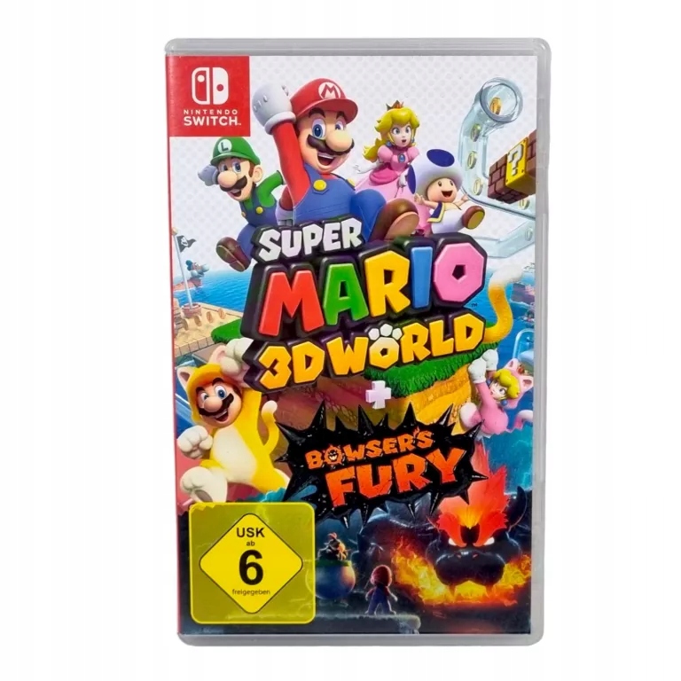 GRA NA KONSOLĘ NINTENDO SWITCH SUPER MARIO 3D WORLD