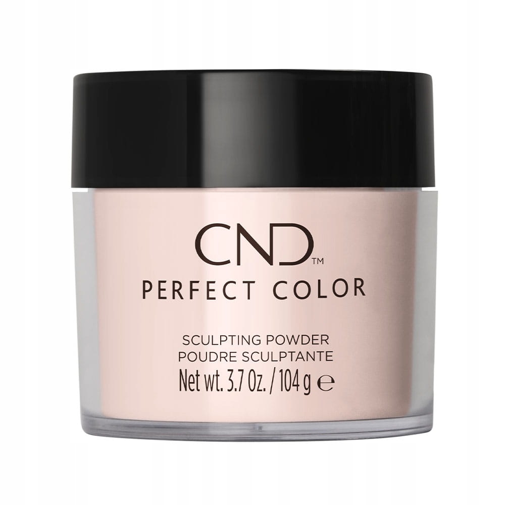 CND PERFECT COLOR Akrylowy puder budujący - LIGHT PEACHY PINK NUDE Kryjący