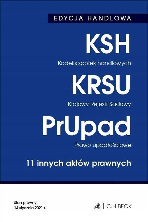 KSH. KRSU. PRUPAD. 11 INNYCH AKTÓW PRAWNYCH