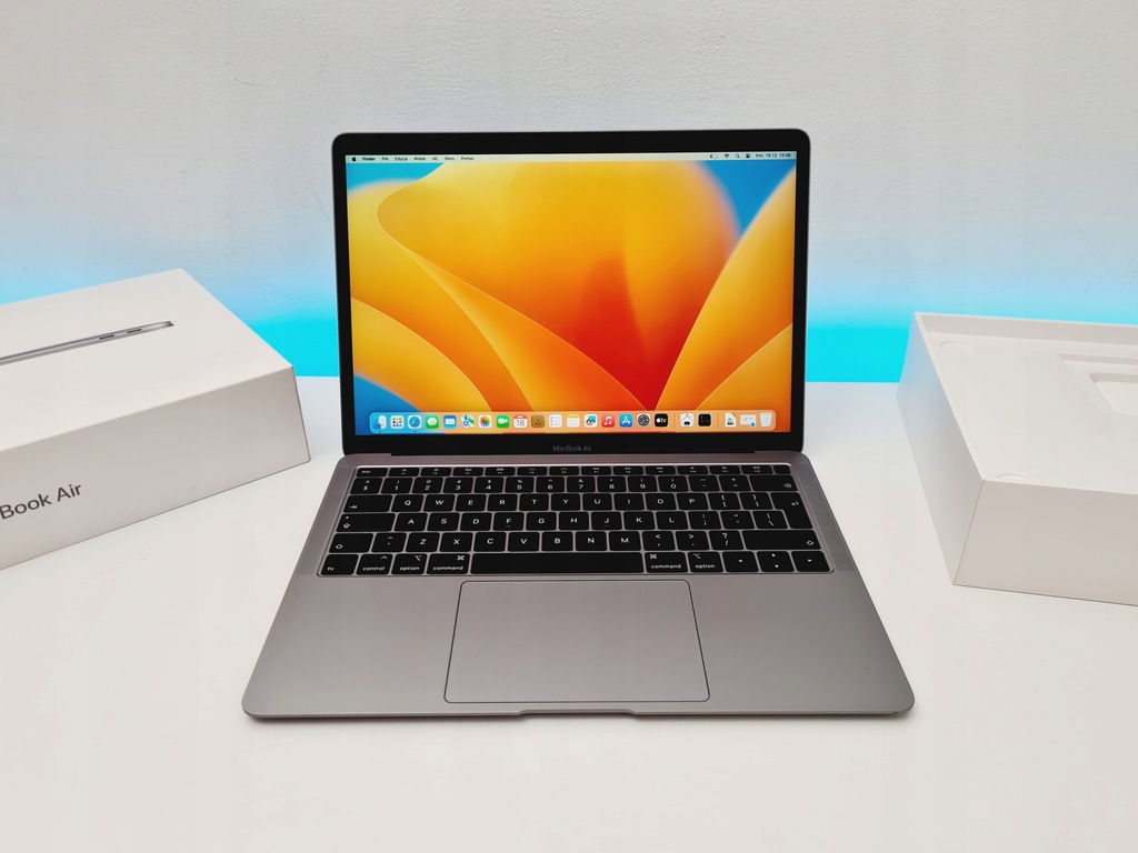 Śliczny Laptop MacBook Air 13 (2018) 13,3 - 8GB/128GB - Gwarancja