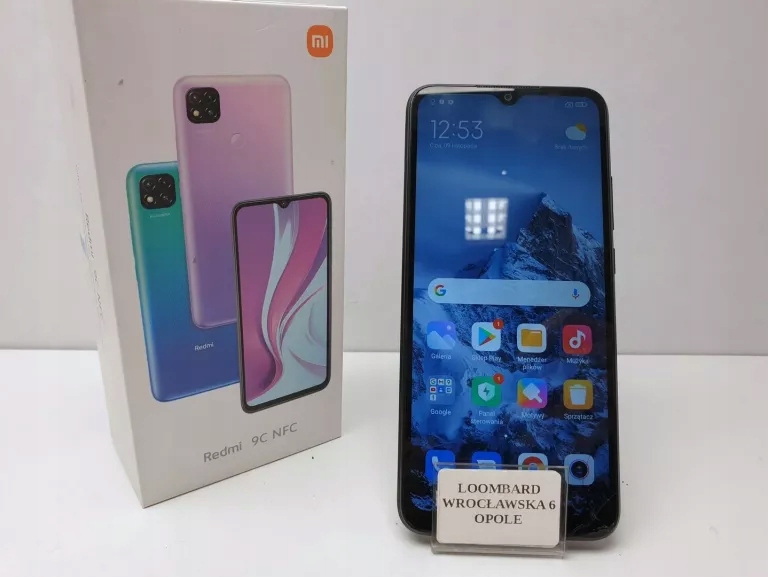 REDMI 9C NFC USZKODZONY EKRAN KOMPLET