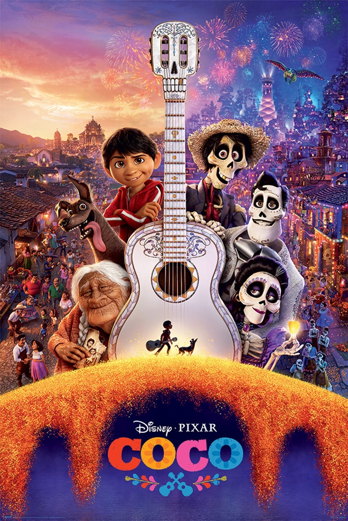 Coco Gitara Disney - plakat z bajki 61x91,5 cm