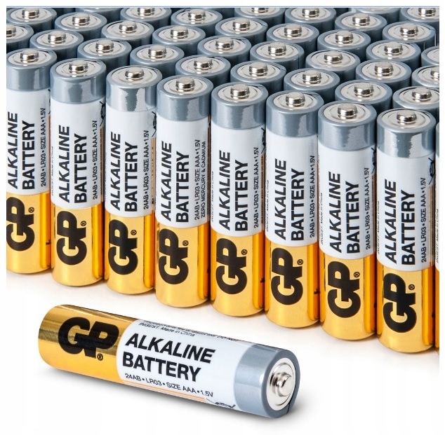 Купить 48 щелочных батарей GP GREY ALKALINE AAA R3: отзывы, фото, характеристики в интерне-магазине Aredi.ru