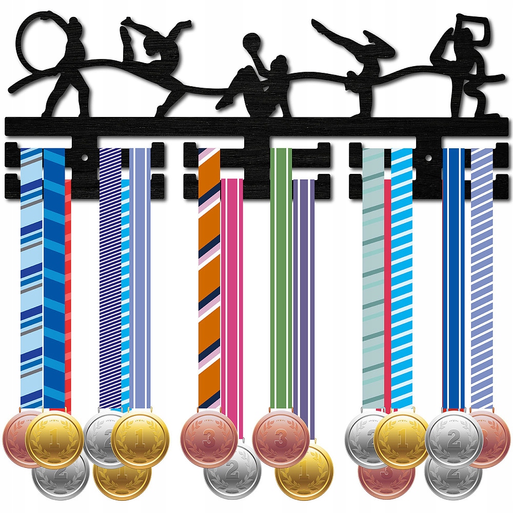Wieszak uchwyt na medale 40cm Gimnastyka Gimnastyczka Taniec Tancerka